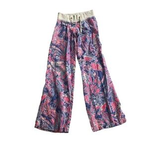 Lilly Pulitzer Pants Beach Pink Purple Women's Size XXS